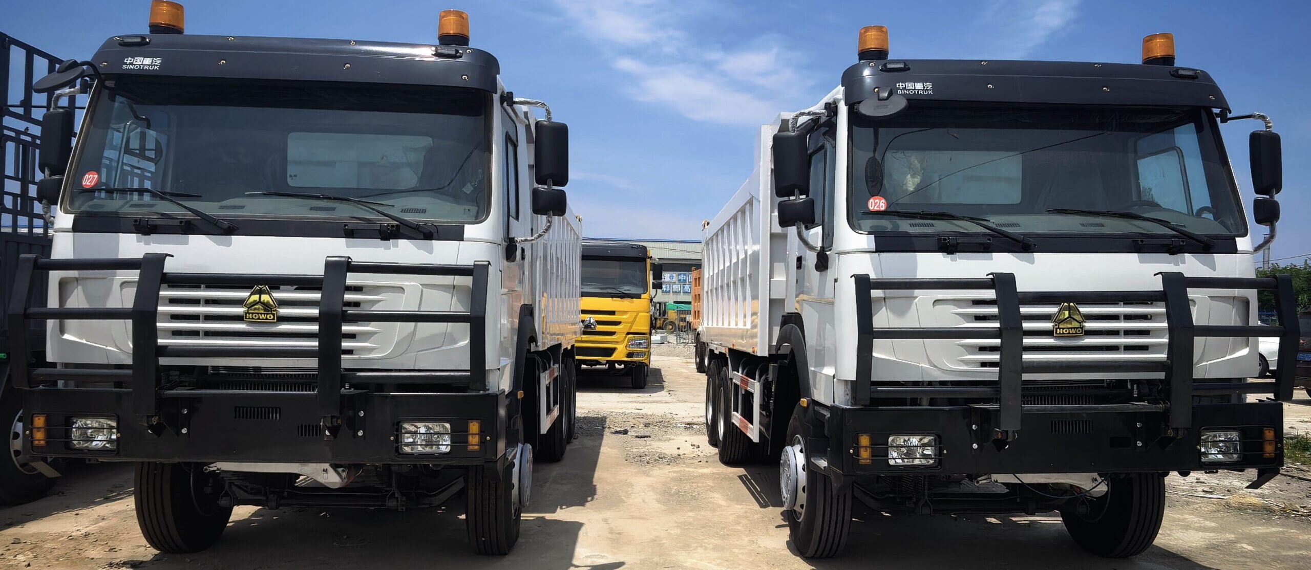 HOWO heavy-duty dump trucks - SY TRUCKS & MACHINERY